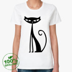 Женская футболка органик