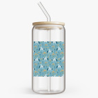 Банка с бамбуковой крышкой