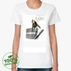 Женская футболка органик