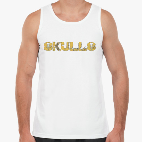 Майка с принтом The Skulls