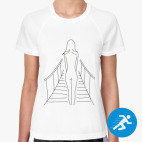 Женская спортивная футболка