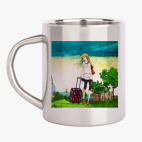 Кружка металлическая