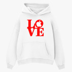 Толстовка худи оверсайз