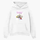 Толстовка худи оверсайз