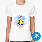 Женская спортивная футболка