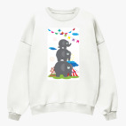 Свитшот оверсайз