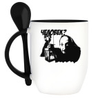 Кружка с ложкой