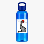 Прозрачная спортивная бутылка