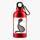 Металлическая бутылка 400 мл UV-DTF