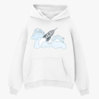 Толстовка худи оверсайз