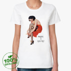 Женская футболка органик