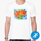 Мужская спортивная футболка