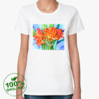 Женская футболка органик