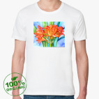 Мужская футболка органик