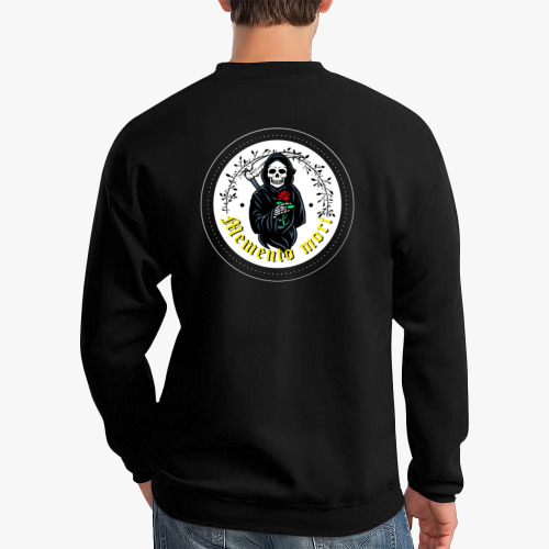 Свитшот с принтом Memento mori