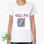 Женская футболка органик