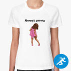 Женская спортивная футболка