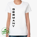 Женская футболка органик