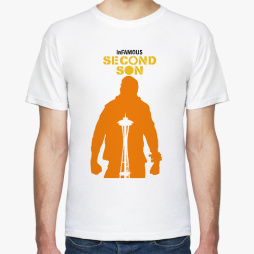 Футболка с принтом inFamous - Second Son