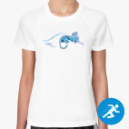 Женская спортивная футболка