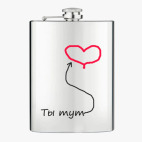 Фляжка стальная