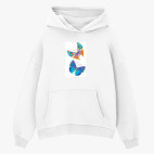 Толстовка худи оверсайз