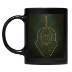 Кружка цветная UV-DTF