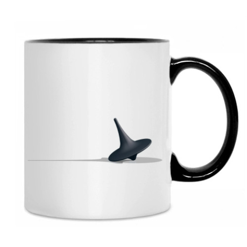 Кружка с принтом Начало