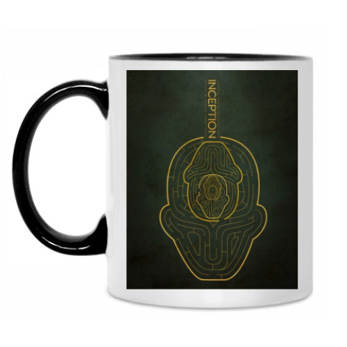 Кружка с принтом Начало