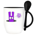 Кружка с ложкой