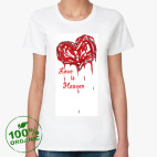 Женская футболка органик