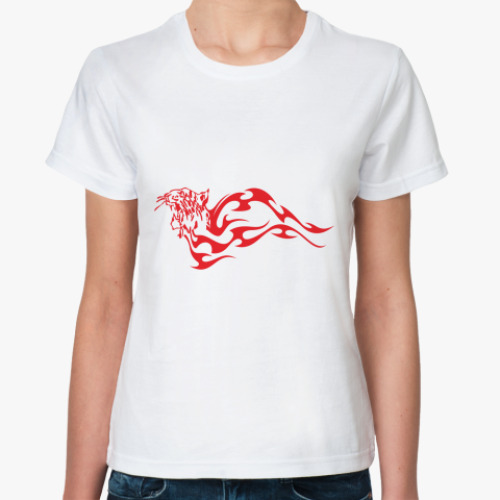 Классическая футболка Red Tiger