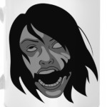 Девушка с улыбкой Джокера