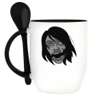 Кружка с ложкой