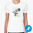 Женская спортивная футболка