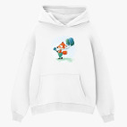 Толстовка худи оверсайз