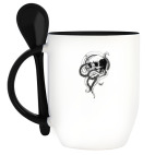 Кружка с ложкой