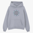 Толстовка худи оверсайз