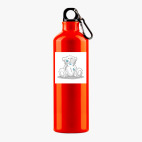 Металлическая бутылка 700 мл UV-DTF