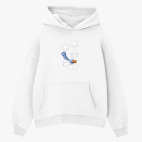 Толстовка худи оверсайз