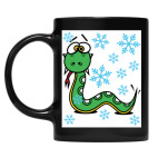 Кружка цветная UV-DTF