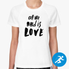 Женская спортивная футболка