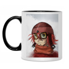 Кружка двухцветная