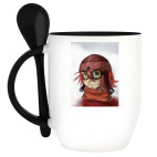 Кружка с ложкой