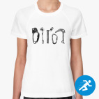 Женская спортивная футболка