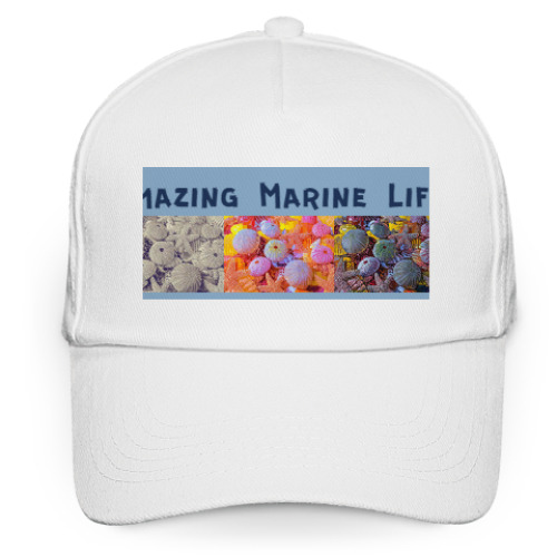 Кепка бейсболка Amazing Marine Life