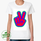 Женская футболка органик