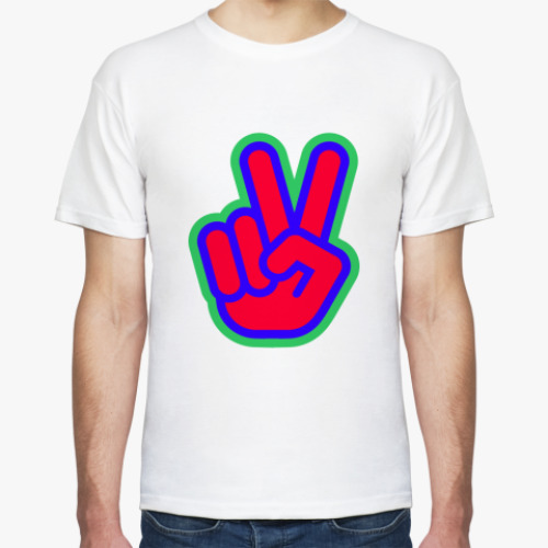 Футболка с принтом We Shall Overcome