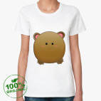 Женская футболка органик