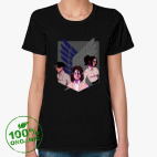 Женская футболка органик